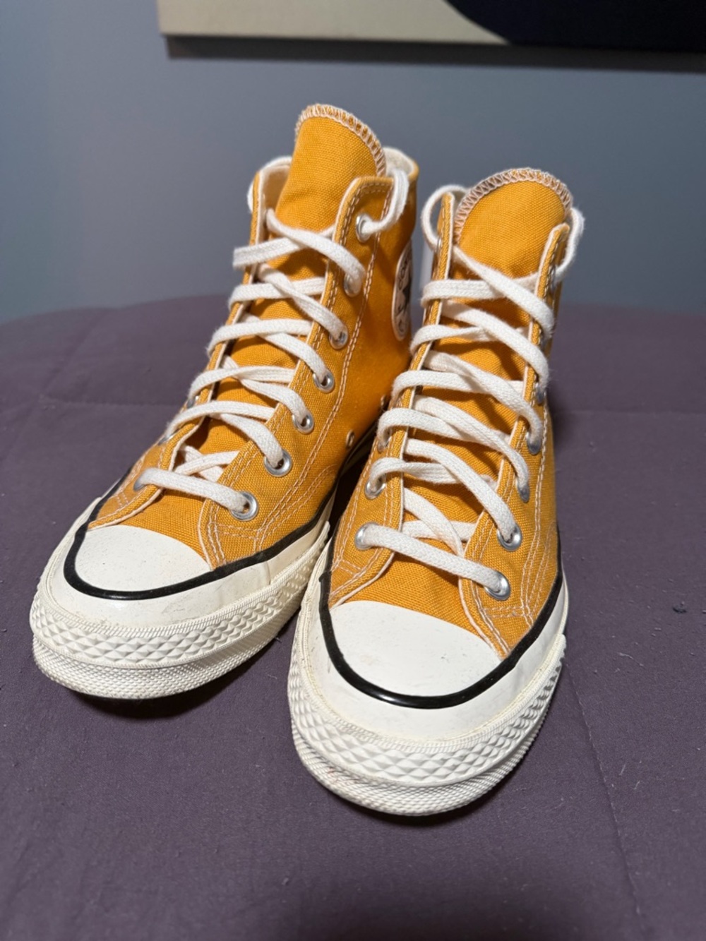 1970’s Vintage, All Stars Chuck Taylor Converse High-Top Canvas Sneakers